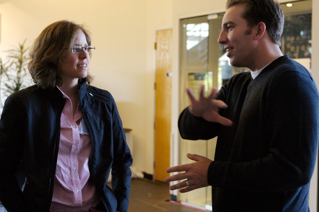 Alex speaking with Megan Smith, now the CTO of America