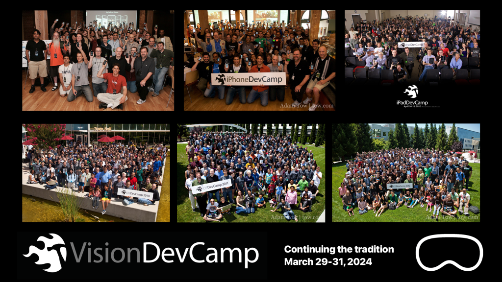 VisionDevCamp – March 29-31, 2024